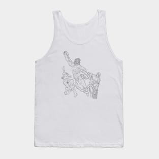 Laocoon and his Sons Uncolored Tank Top